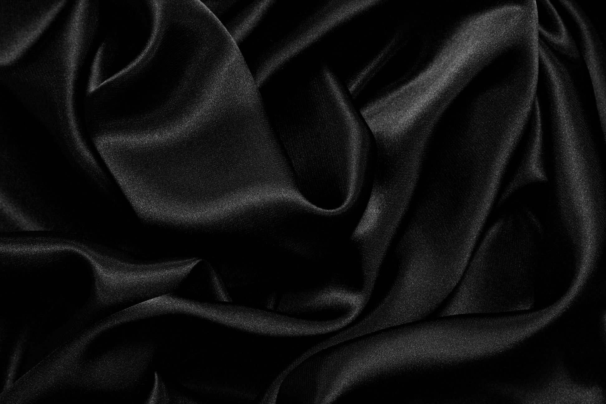 Background of Black Fabric 